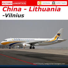 Cheap Air Cargo Freight From China to Vilnius, Lithuania=Air Freight